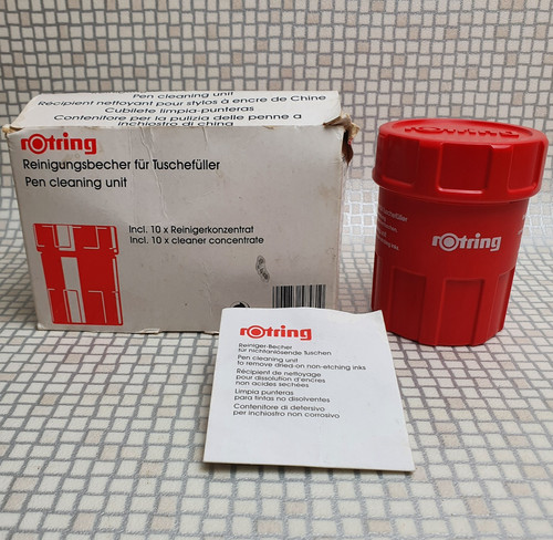 Rotring r585 281 pen cleaning - pen,