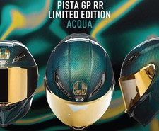 Casco AGV Pista GP RR Acqua Limited Edition 2025 E2206 verde 59/60-L helm