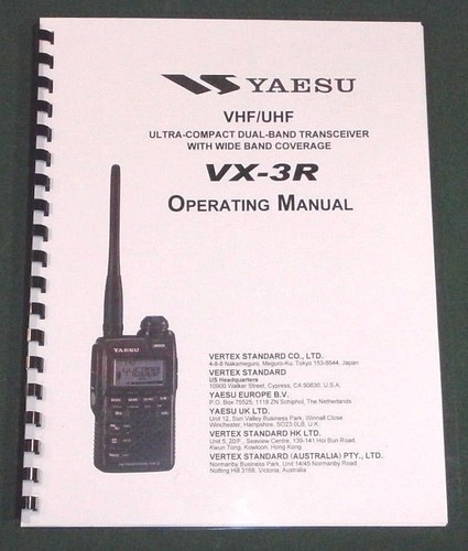 Yaesu manuale di - yaesu,