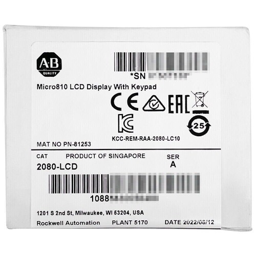 Allen bradley 2080 lcd - bradley, 2080-lcd