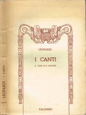 I canti. . Giacomo Leopardi
