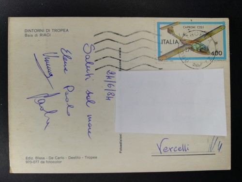 Cartolina francobolli isolato - cartolina,