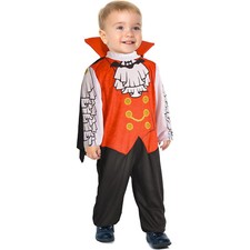 Vampirino Costume Travestimento Halloween Tutina Con Mantello Bambino Ciao