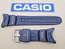 Cinturino orologio originale Casio Sea-Pathfinder SPF-40S SPF-40S-2 blu navy scuro resina