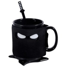 TAZZA NINJA NERA CERAMICA