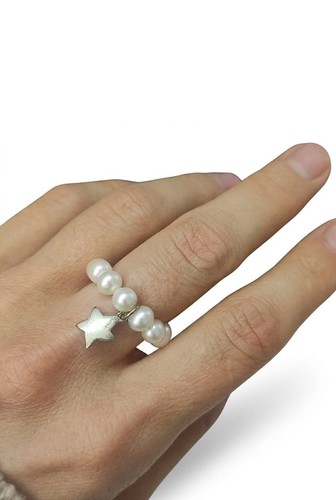 Anello mimi donna perle - anello,