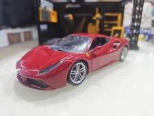 Burago -  Ferrari 488 GTB rosso scuro scala 1/24 
