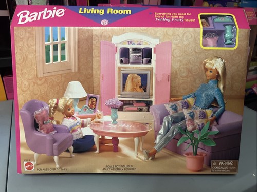 Playset salotto barbie mattel - salotto,