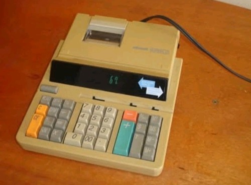 Vintage olivetti summa - vintage,