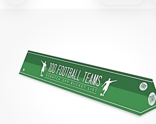 Bucket list 100 squadra calcio - bucket,