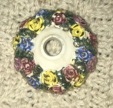 Lampadario Capodimonte Rosa