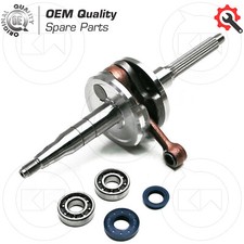 ALBERO MOTORE COMPLETO CUSCINETTI + PARAOLI + GABBIA MBK BOOSTER SPIRIT 50 2T