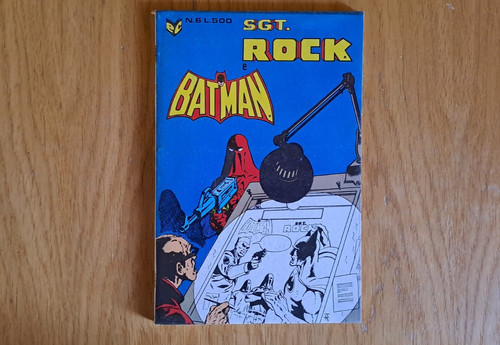 Sgt rock batman n - batman, n.6