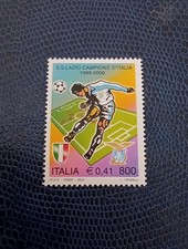 20 Mag 2000 Repubblica Lazio Compione D'Italia Calcio Serie A 800 L/€0,41 n 2482