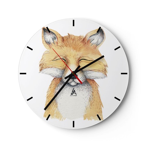 Orologio parete vetro - orologio, in