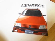 Peugeot 205 309 depliant
