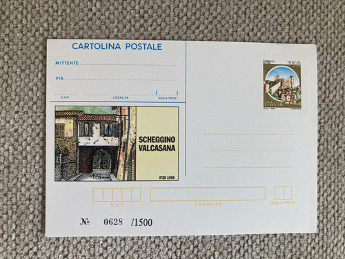 Scheggino valcasana cartolina - scheggino,