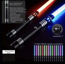 Spada laser metallo 15 colori
