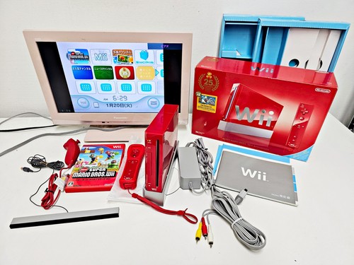 Console nintendo wii - wii, rossa
