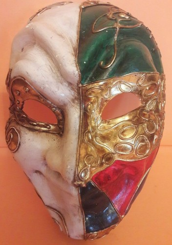 Maschera cartapesta - maschera, in