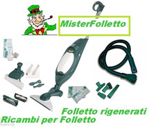 Scopa elettrica aspirapolvere VORWERK FOLLETTO vk 140 battitore EB 360  piu Tubo