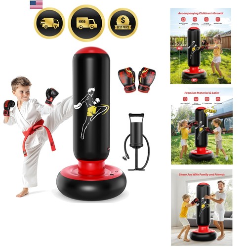 Set sacco boxe gonfiabile - sacco,
