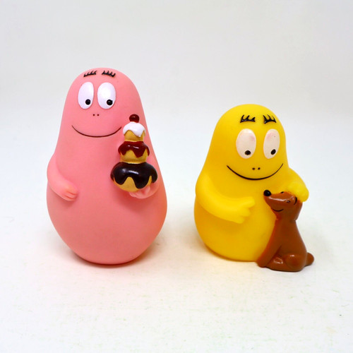 Barbapapa with cakes - with,