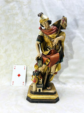 Scultura Statua In Legno