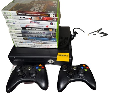 Microsoft xbox 360 slim 4gb - xbox,