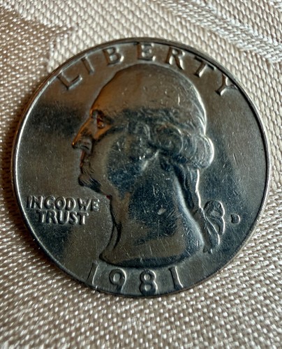 1981 washington quarter - 1981-d,