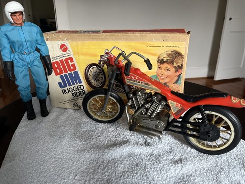 Big jim mattel - jim, motocross