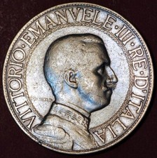 Italia 2 Lire 1908 KM# 46