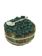 Tinozza con Olive Cm 4x2h -