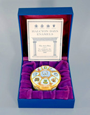 HALCYON DAYS ENAMEL WORKS OF ART TRINKET BOX LIMITED EDITION
