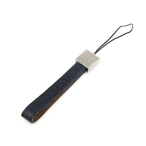 Bulgari leather keyring - leather,