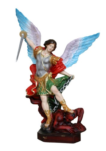 Statua san michele arcangelo - statua,