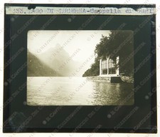SVIZZERA Lago Lucerna cappella Guglielmo Tell lanterna magica slide foto