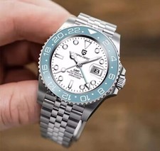 ? PAGANI DESIGN PD1662 GMT AUTOMATICO AZZURRO 2025ED JUBILEE ZAFFIRO OROLOGIO ⌚