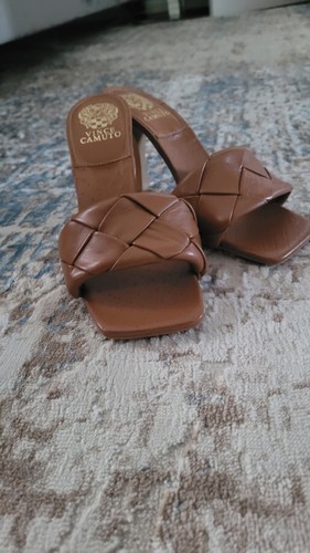 Vince camuto muli marroni - camuto,