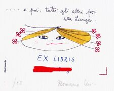 ROMANO LEVI "EX LIBRIS"... e poi tutti gli altri poi della Langa - Grappa Levi