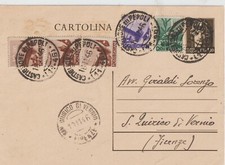 1946 INTERO POSTALE MULTI