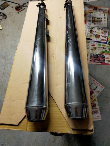 Morini 350 marmitte cromate - morini,