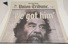 Saddam Hussein 15 DICEMBRE 2003 Unione di San Diego - Sezione Giornali Tribune