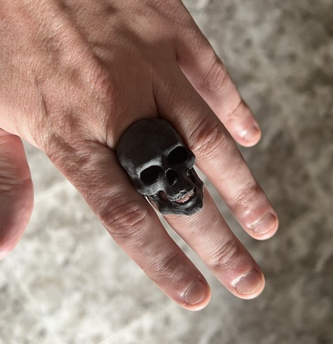Skull ring - skull,