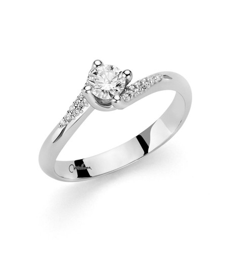 Anello miluna oro - miluna, 18kt