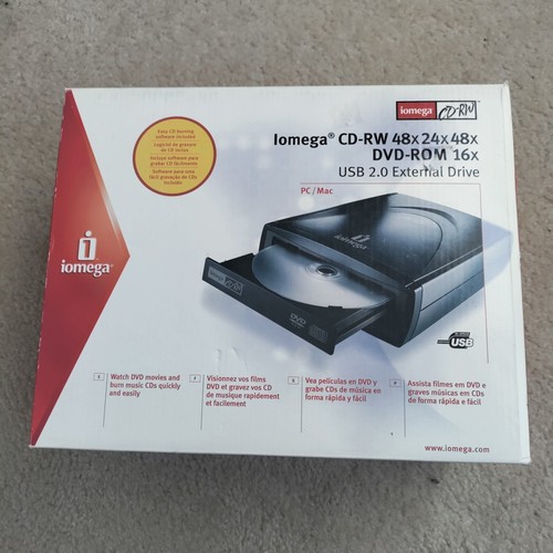 Nuovo open box iomega rw - open,