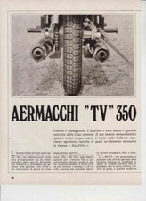 advertising Pubblicità-MOTO AERMACCHI TV 350 1971-MOTOITALIANE MOTOSPORT EPOCA
