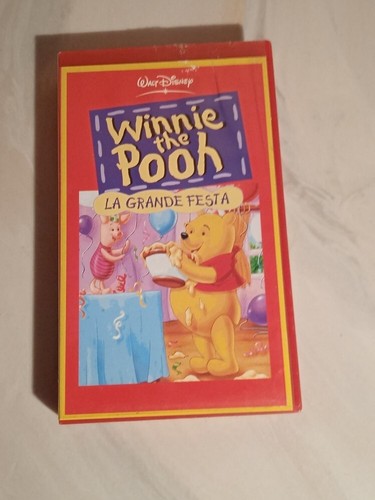 Vhs winnie the pooh grande - vhs,