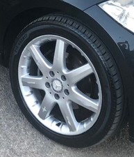 cerchi in lega e gomme mercedes 17 originali