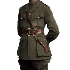 Uniforme guerra 1900 lana verde oliva reggimento regio giacca uniforme militare esercito